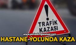 Hastane yolunda kaza: Ekipler bölgeye sevk edildi