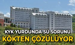 KYK yurdunda su sorunu kökten çözülüyor