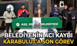 Belediyenin acı kaybı: Kazım Karabulut'a son görev