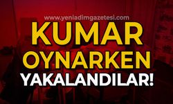 Kumar oynarken yakaladılar: Cezadan kaçamadılar!