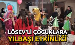 Lösev'li çocuklara yılbaşı etkinliği