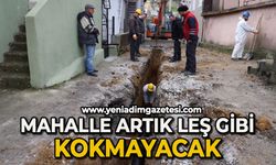 Mahalle artık leş gibi kokmayacak!