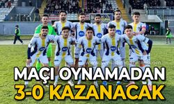 Maçı oynamadan 3-0 hükmen kazanacak