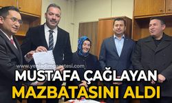 Mustafa Çağlayan mazbatasını aldı