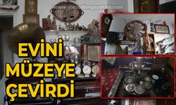 Evini müzeye çevirdi