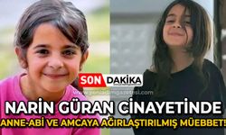 Narin Güran davasında anne-abi-amcaya ağırlaştırılmış müebbet