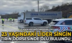 Park halindeki tırın dorsesinde ölü bulundu