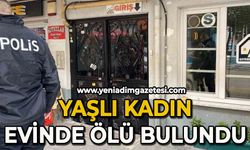 Yaşlı kadın evinde ölü bulundu