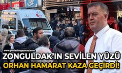 Orhan Hamarat trafik kazası geçirdi!