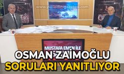 Osman Zaimoğlu soruları yanıtlıyor