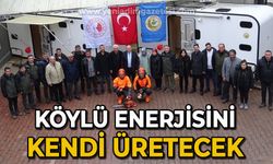 Köylü, enerjisini kendisi üretecek