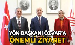 YÖK Başkanı Erol Özvar'a önemli ziyaret