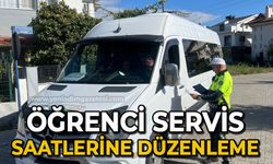 Öğrenci servis saatlerine düzenleme