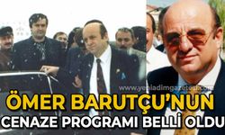 Ömer Barutçu'nun cenaze programı belli oldu