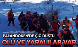 Palandöken Dağı'nda çığ düştü: Ölü ve yaralılar var!