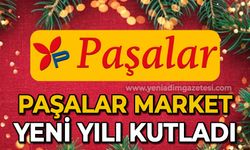 Paşalar Market yeni yılı kutladı