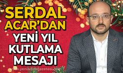 Serdal Acar'dan yeni yıl kutlama mesajı