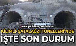 Kilimli-Çatalağzı Tünelleri'nde işte son durum