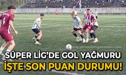 Süper Amatör Lig'de gol yağmuru: İşte puan durumu!