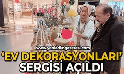 Hamide Girgin ‘Ev Dekorasyonu’ sergisini açtı