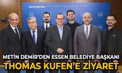 Metin Demir'den Essen Belediye Başkanı Thomas Kufen'e ziyaret