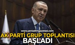 AK Parti Grup Toplantısı başladı