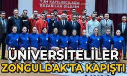 Üniversiteliler Zonguldak’ta kapıştı