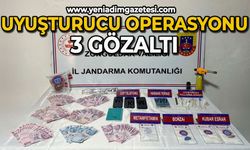 Uyuşturucu operasyonu: 3 gözaltı