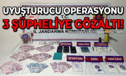 Zonguldak’ta uyuşturucu operasyonu: 3 gözaltı