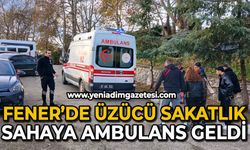 Fenerde üzücü sakatlık: Sahaya ambulans geldi