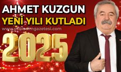 Ahmet Kuzgun yeni yılı kutladı