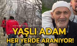 Kaybolan yaşlı adamı arama çalışmaları 2 gündür sürüyor