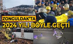 Zonguldak'ta 2024 yılı böyle geçti