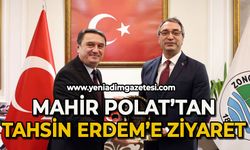 Mahir Polat'tan Tahsin Erdem'e ziyaret