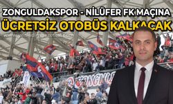 Zonguldakspor - Bursa Nilüfer maçına ücretsiz otobüs kaldırılacak