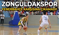 Zonguldakspor Fenerbahçe'nin karşısına çıkamadı!