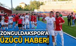 Zonguldakspor’a üzücü haber