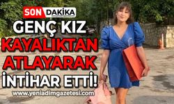 Kayalıklardan atlayarak intihar etti