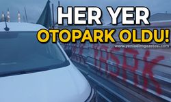 Her yer otopark oldu