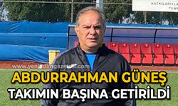 Takımın başına Abdurrahman Güneş getirildi