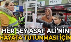 Her Şey Asaf Ali'nin yaşaması için: Destekler sürüyor