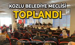 Kozlu Belediye Meclisi toplandı