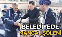 Başkan işçilerine mangal partisi verdi