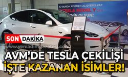 AVM'de Tesla çekilişi: İşte kazanan isimler!