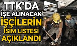 TTK'da 5. etap yedek liste yayınlandı