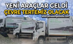 Yeni araçlar geldi: Çevre tertemiz olacak