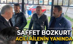 Saffet Bozkurt acılı ailenin yanında