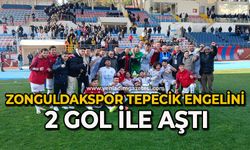 Zonguldakspor Tepecik engelini 2 gol ile aştı