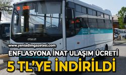 Enflasyona inat ulaşım ücreti 5 TL’ye indirildi