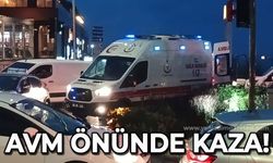 AVM önünde kaza